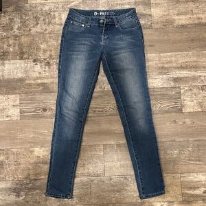 Women's Dark Blue Skinny Jeans